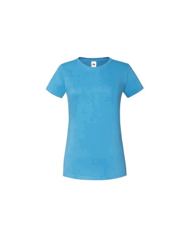 Personnalisation Tee-shirt Tee-shirt col rond LADIES ICONIC 150 T |  FRUIT OF THE LOOM