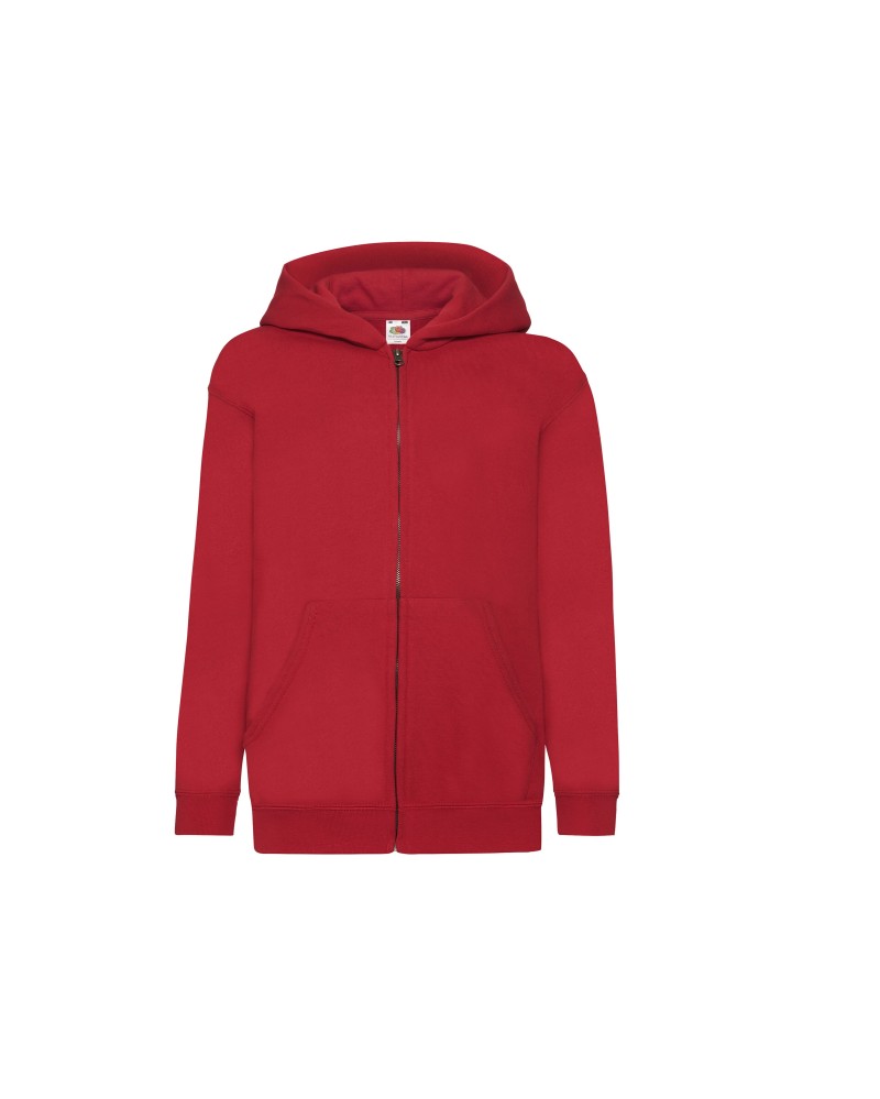 Sweat capuche grand zip enfant ASATC Saintes