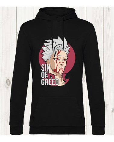 Sweat-shirt "Ban - Sin of Greed" - Esprit rebelle et charismatique