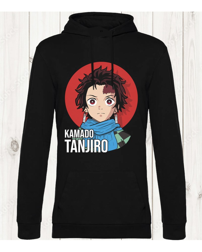 Sweat-shirt "Kamado Tanjiro - Demon Slayer" - Courage et résilience