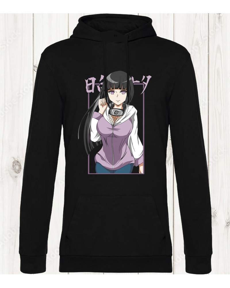 Sweat-shirt "Hinata Hyuga - Naruto" - Douceur et force intérieure