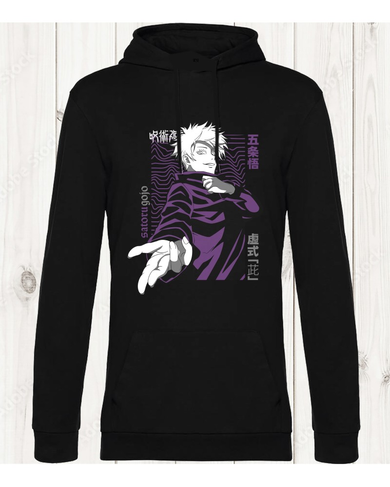 Sweat-shirt "Satoru Gojo - Jujutsu Kaisen" - Charisme et puissance