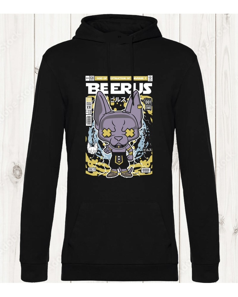 Sweat-shirt Beerus – God of Destruction en Style Comic