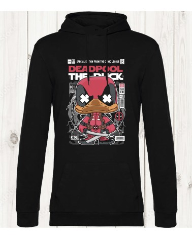 Sweat-shirt Deadpool The Duck – Quand Deadpool Rencontre le Canard Masqué