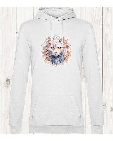 Sweat-shirt Chat Turkish Van – Design Artistique et Charme Féerique