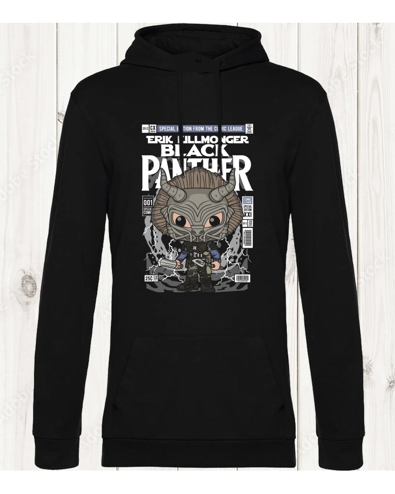 Sweat-shirt Erik Killmonger - Black Panther