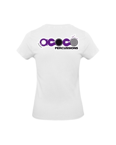 Tee-shirt femme col rond 190 | AGOGO PERCUSSIONS