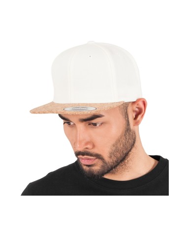 Personnalisation Casquette visière en liège CORK SNAPBACK | FLEXFIT