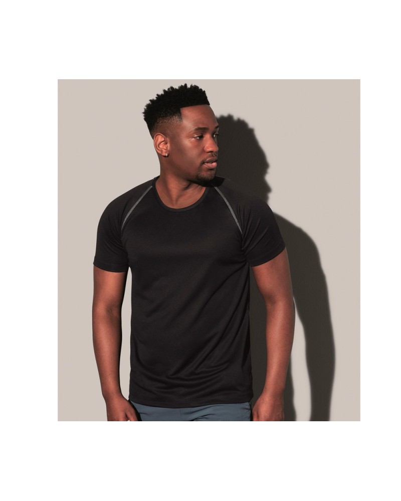 Personnalisation Tee-shirt raglan homme ACTIVE 140 TEAM RAGLAN | STEDMAN