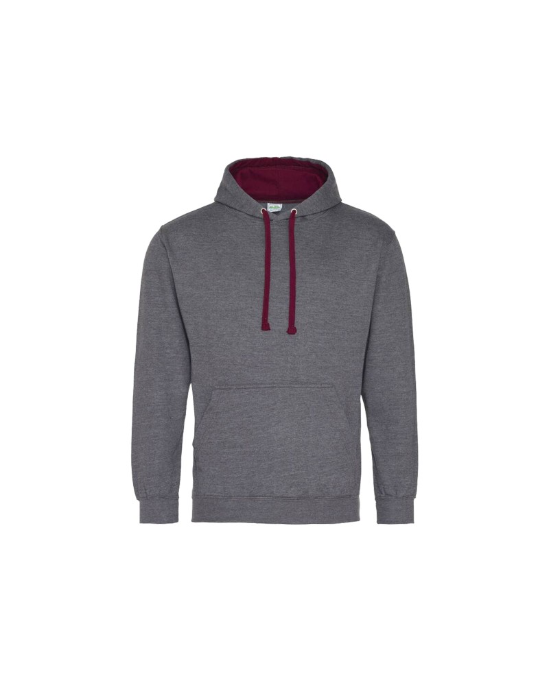 personnalisation Sweat capuche contrastée |  JUST HOODS