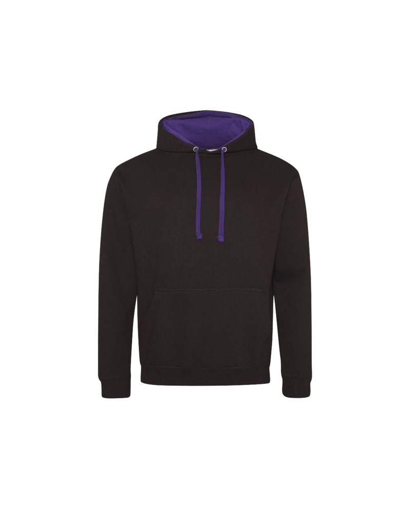 personnalisation Sweat capuche contrastée |  JUST HOODS