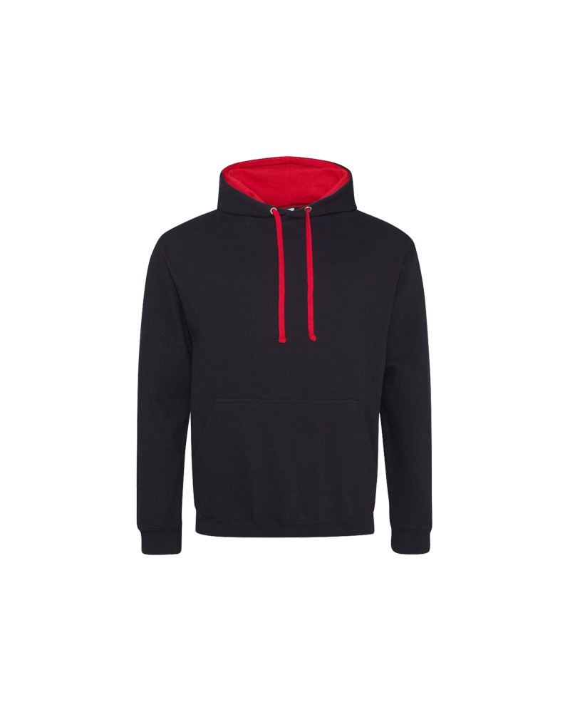 personnalisation Sweat capuche contrastée |  JUST HOODS