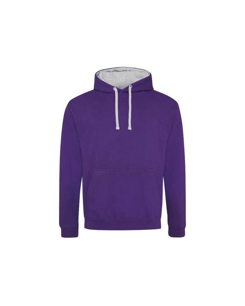 personnalisation Sweat capuche contrastée |  JUST HOODS