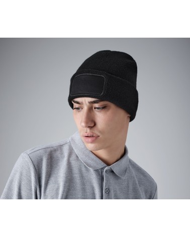 Bonnet avec zone de marquage ORIGINAL PATCH BEANIE |  BEECHFIELD