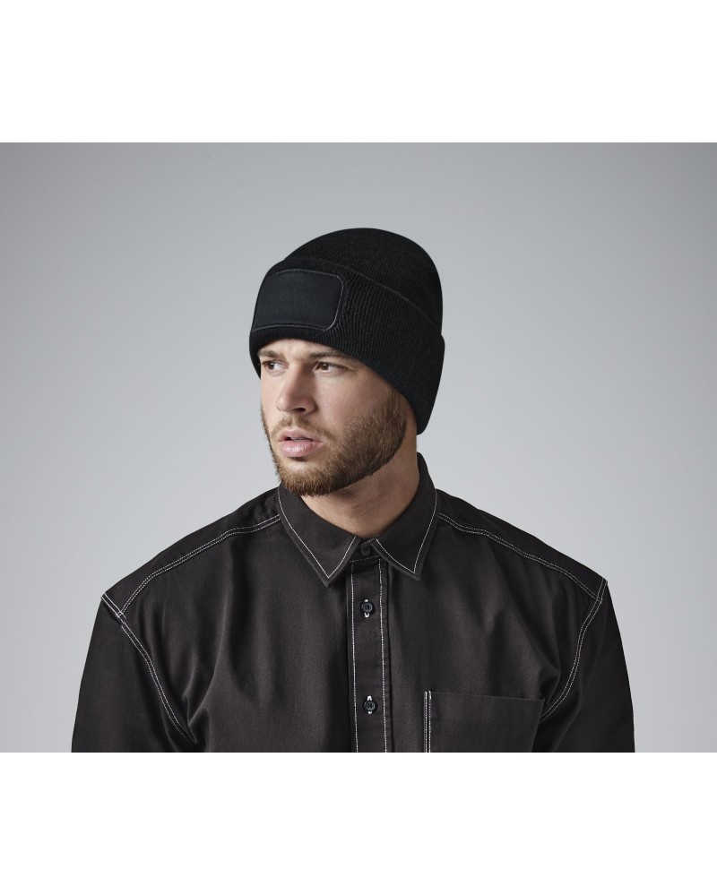 Personnalisation Bonnet avec empiècement en polyester recyclé |  BEECHFIELD