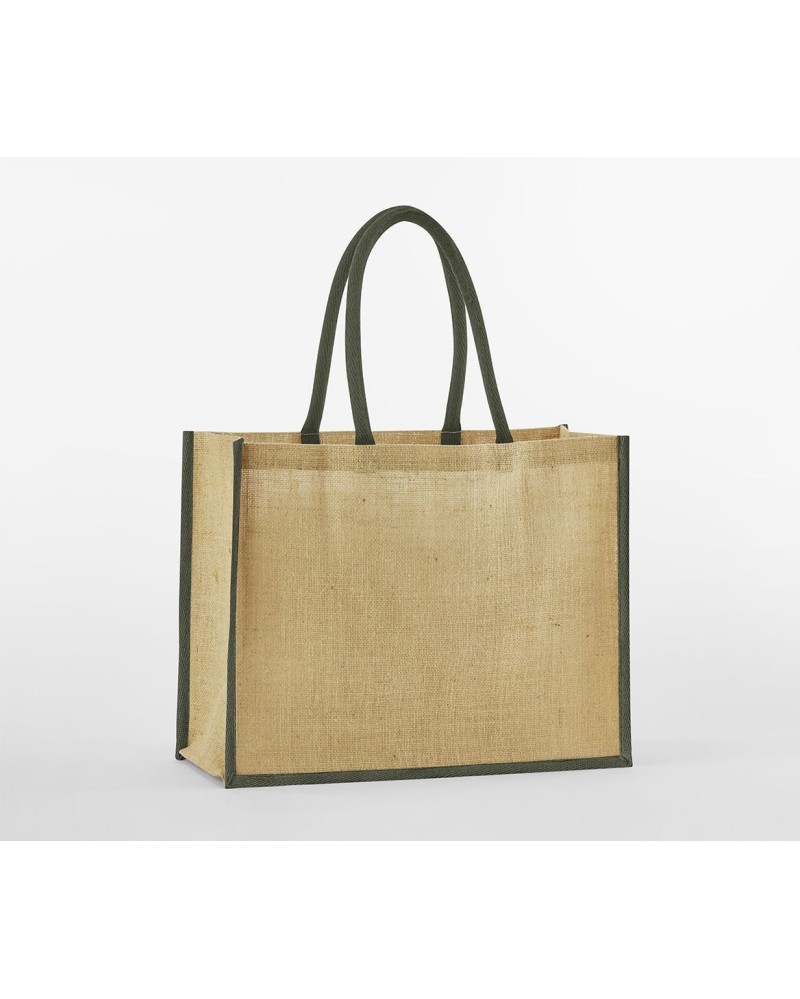 Personnalisation Sac shopping en toile de jute |  WESTFORD MILL