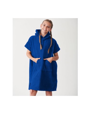 KIDS' TOWELLING PONCHO